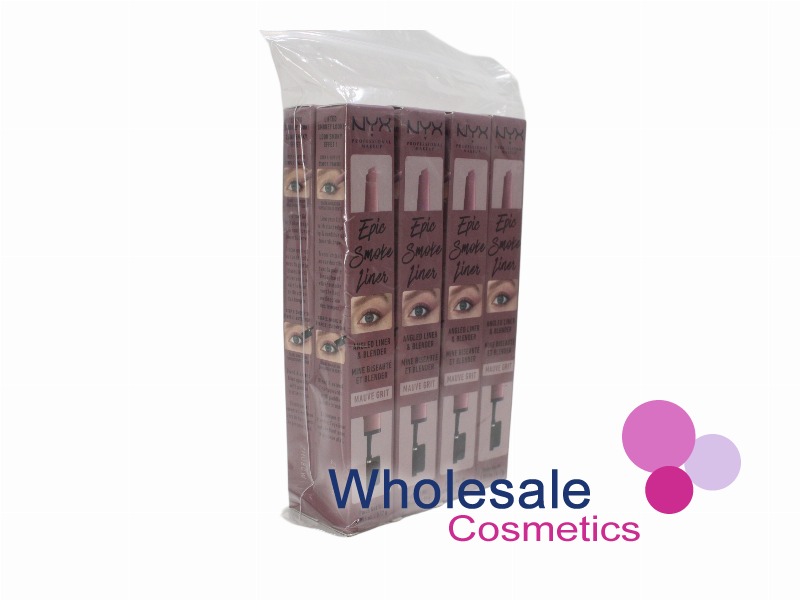 8 x NYX Professional Makeup Epic Smoke Angled Liner & Blender - 03 MAUVE GRIT